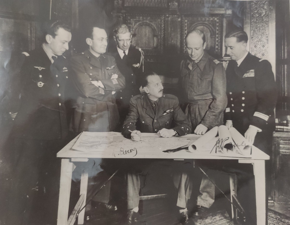 État-major du général Koenig